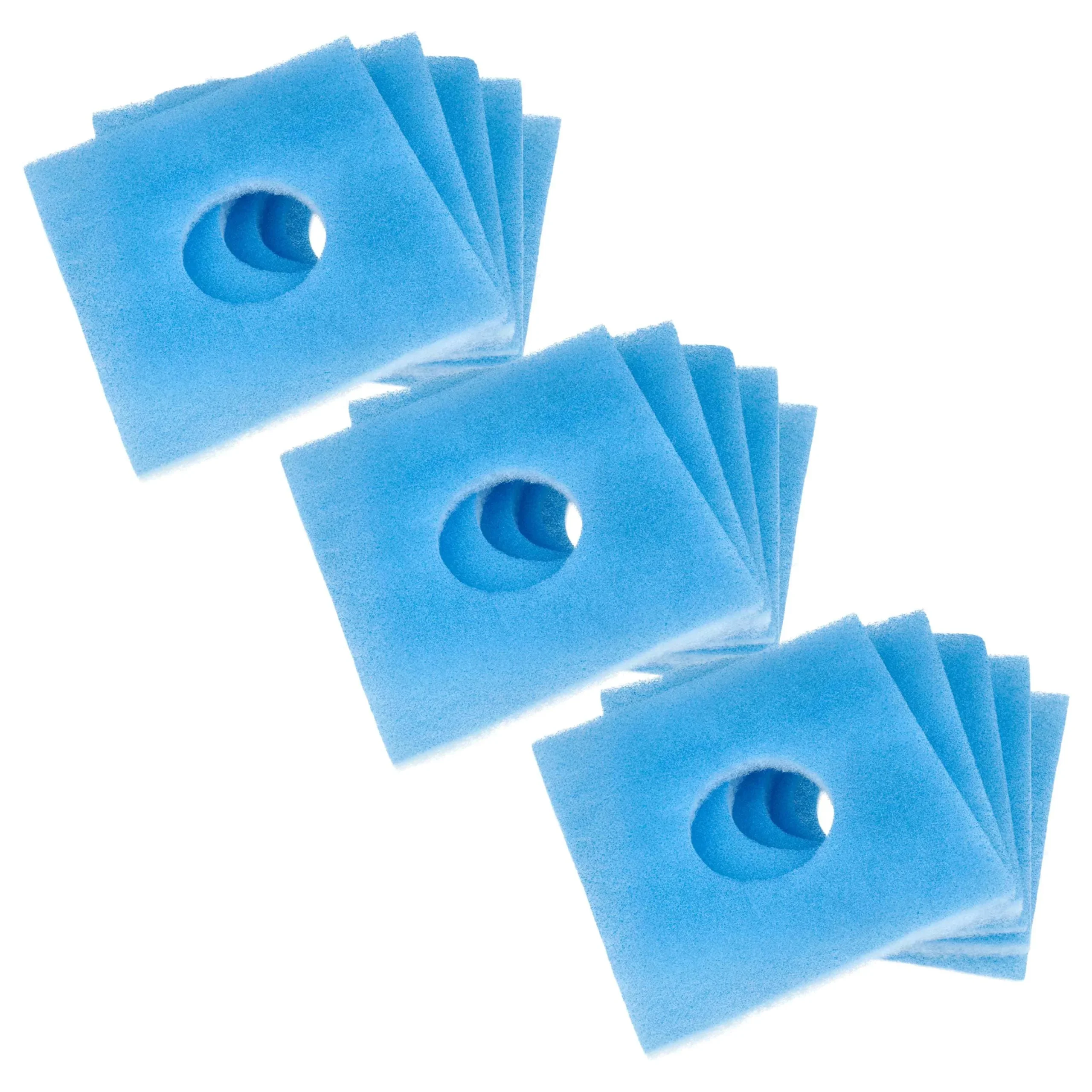 15x Filtre à air remplace Limodor 00012 pour aération Limodor / Limot - Classe filtre G3, blanc, bleu