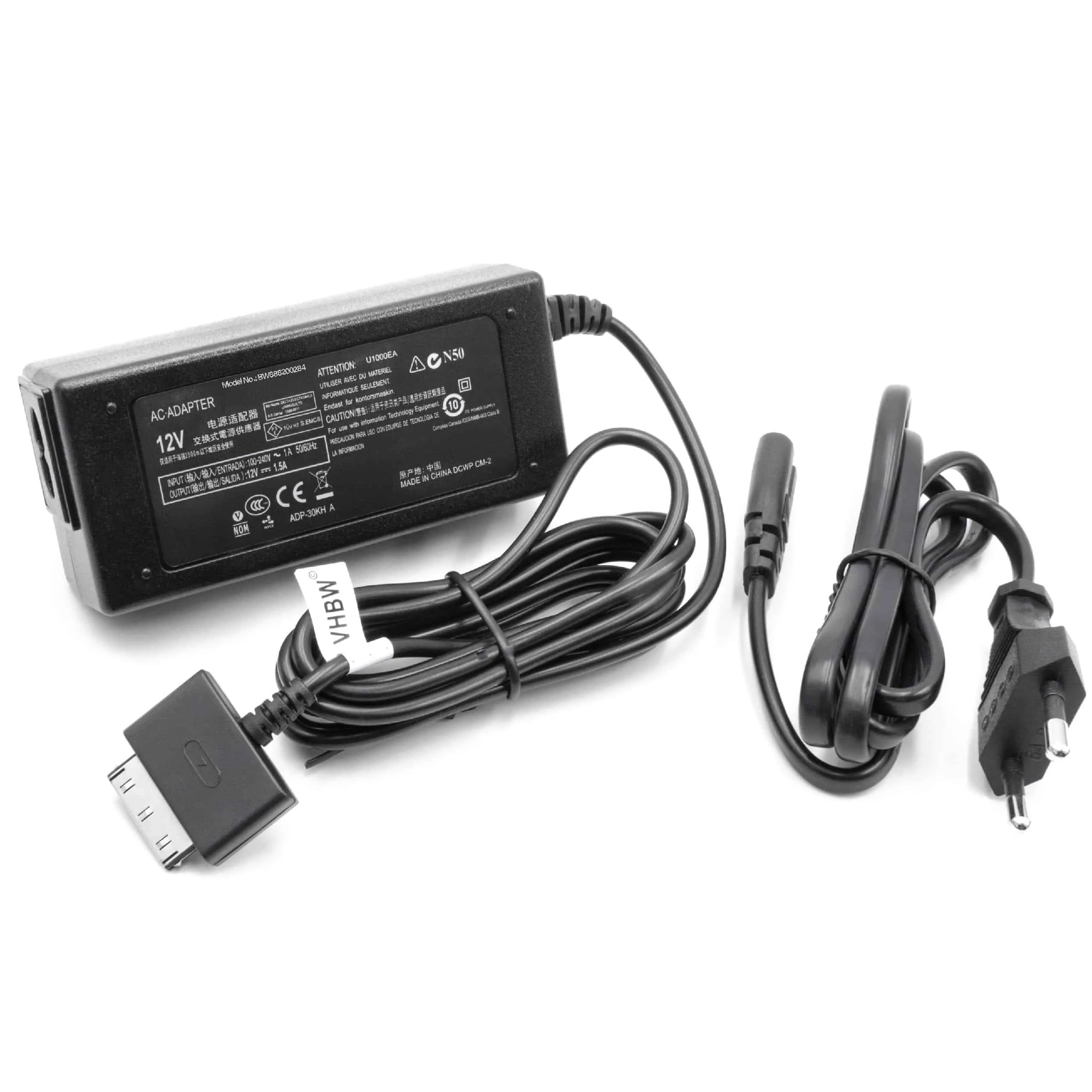 Alimentation remplace Acer NP.ADT11.00D, NC.20411.01A, KP.01801.003, 27.K2102.001 pour tablette - 230 cm