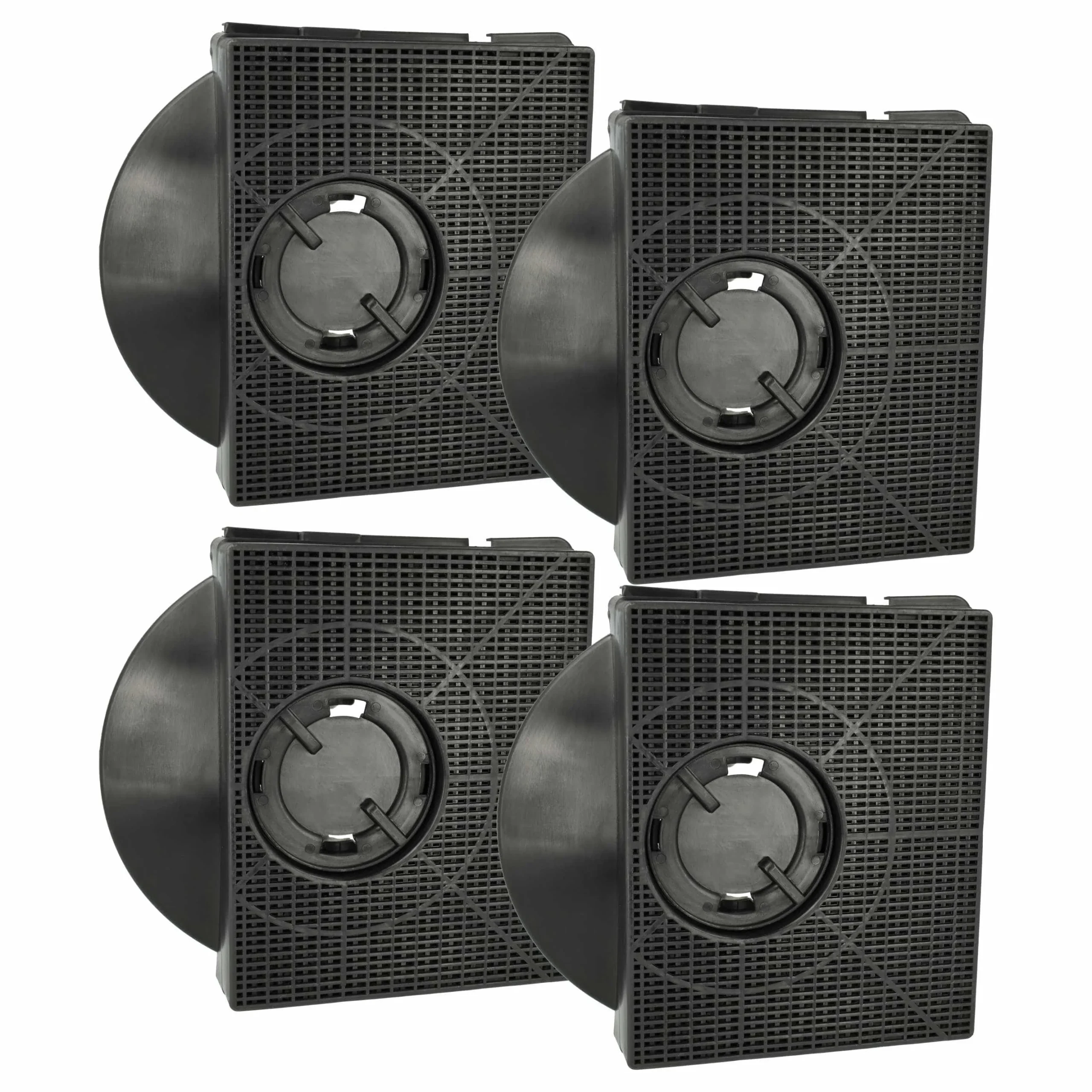 4x Filtres à charbon actif remplace AEG AS-AZKF060, 9029800555, 8718868949554, 9029793602 pour hotte Zanussi