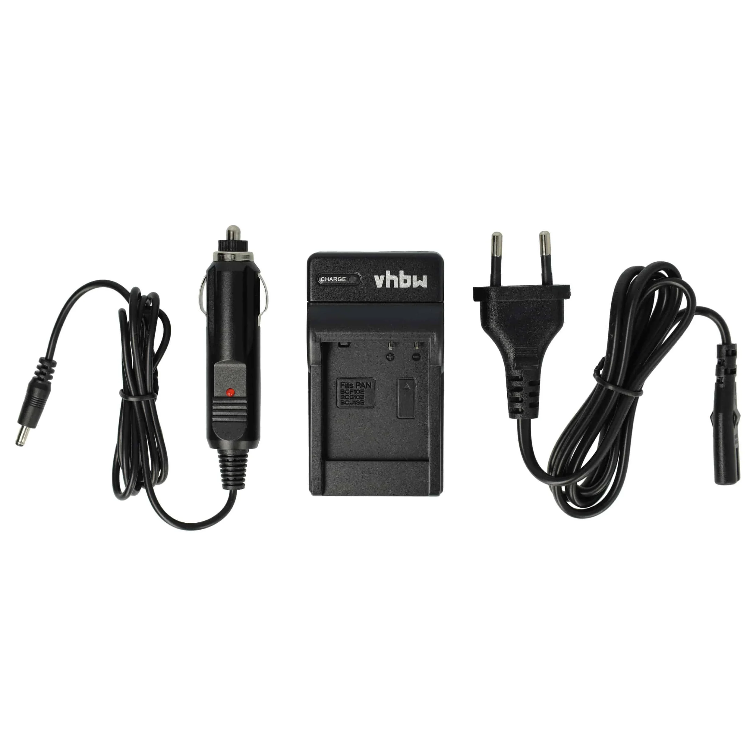 Chargeur pour appareil photo Panasonic Lumix DMC-F2, DMC-F3, DMC-FH1, DMC-FH3 - 0,6 A, 4,2 V