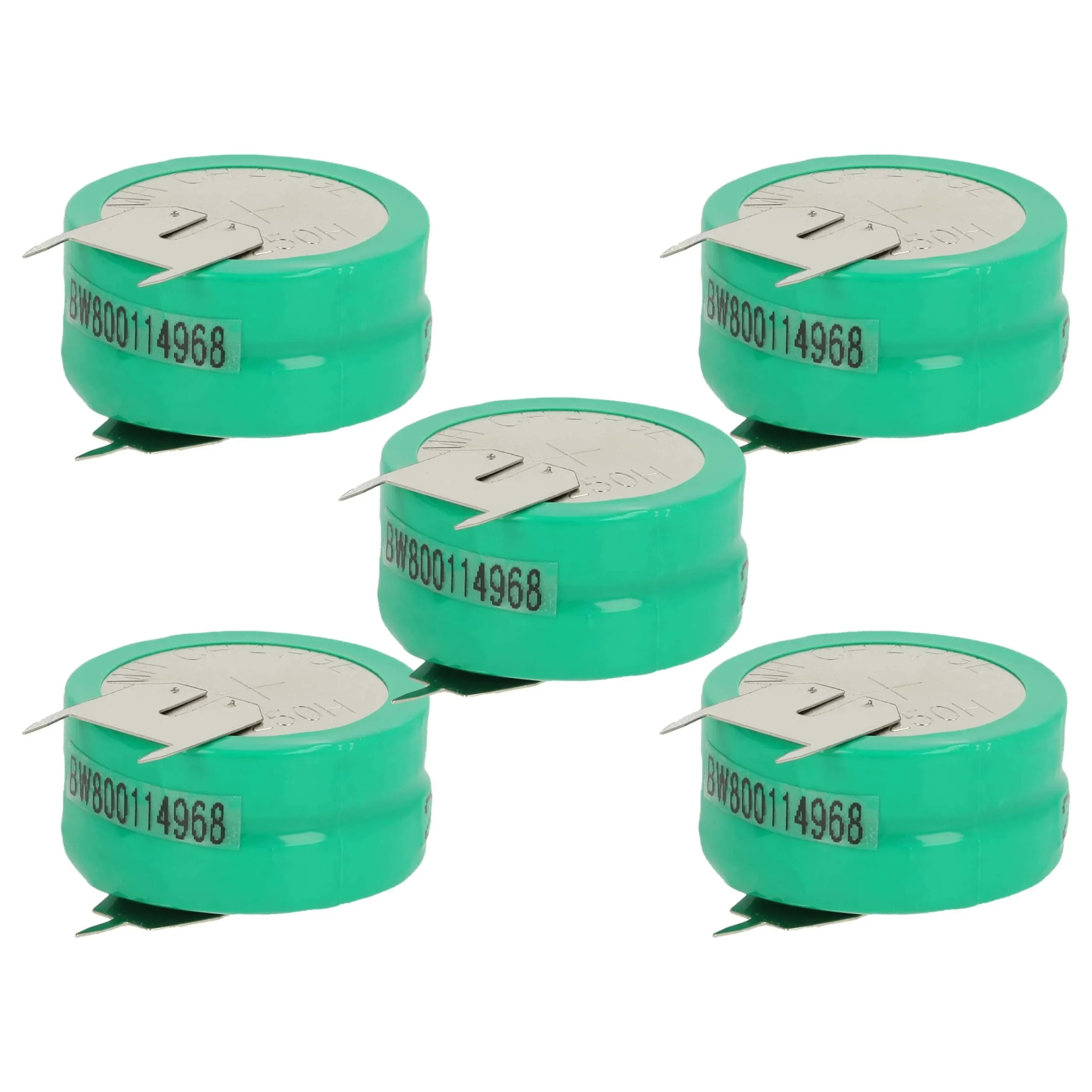 5x Piles bouton de type 2/V250H pour le modélisme et autres - 250mAh 2,4V NiMH