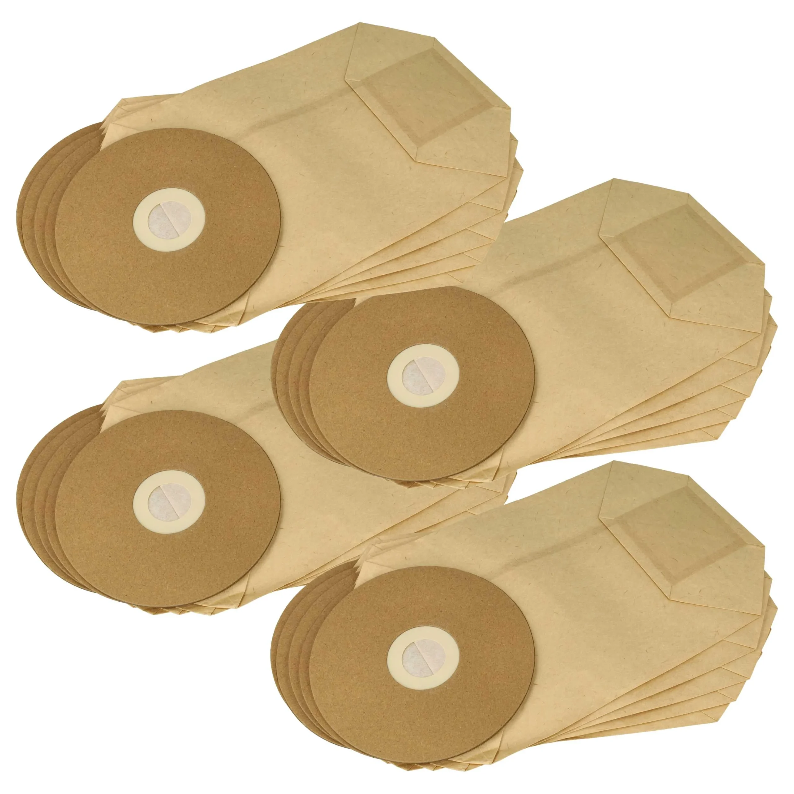 20x Sac remplace Cleancraft 7013353 pour aspirateur Cleancraft - papier, carton