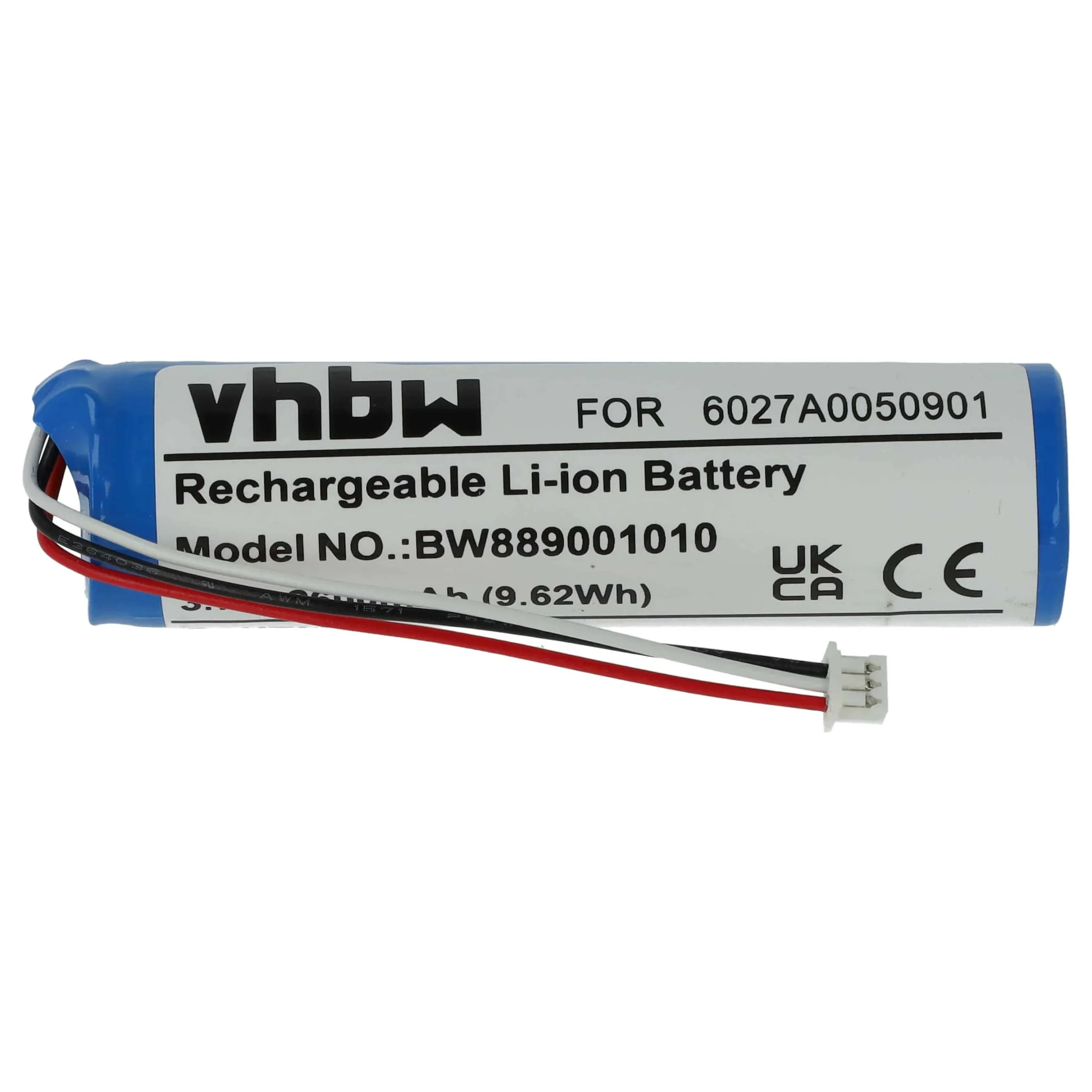 Batterie remplace TomTom 6027A0131301, 6027A0050901, L5 pour navigation GPS TomTom - 2600mAh 3,7V Li-ion