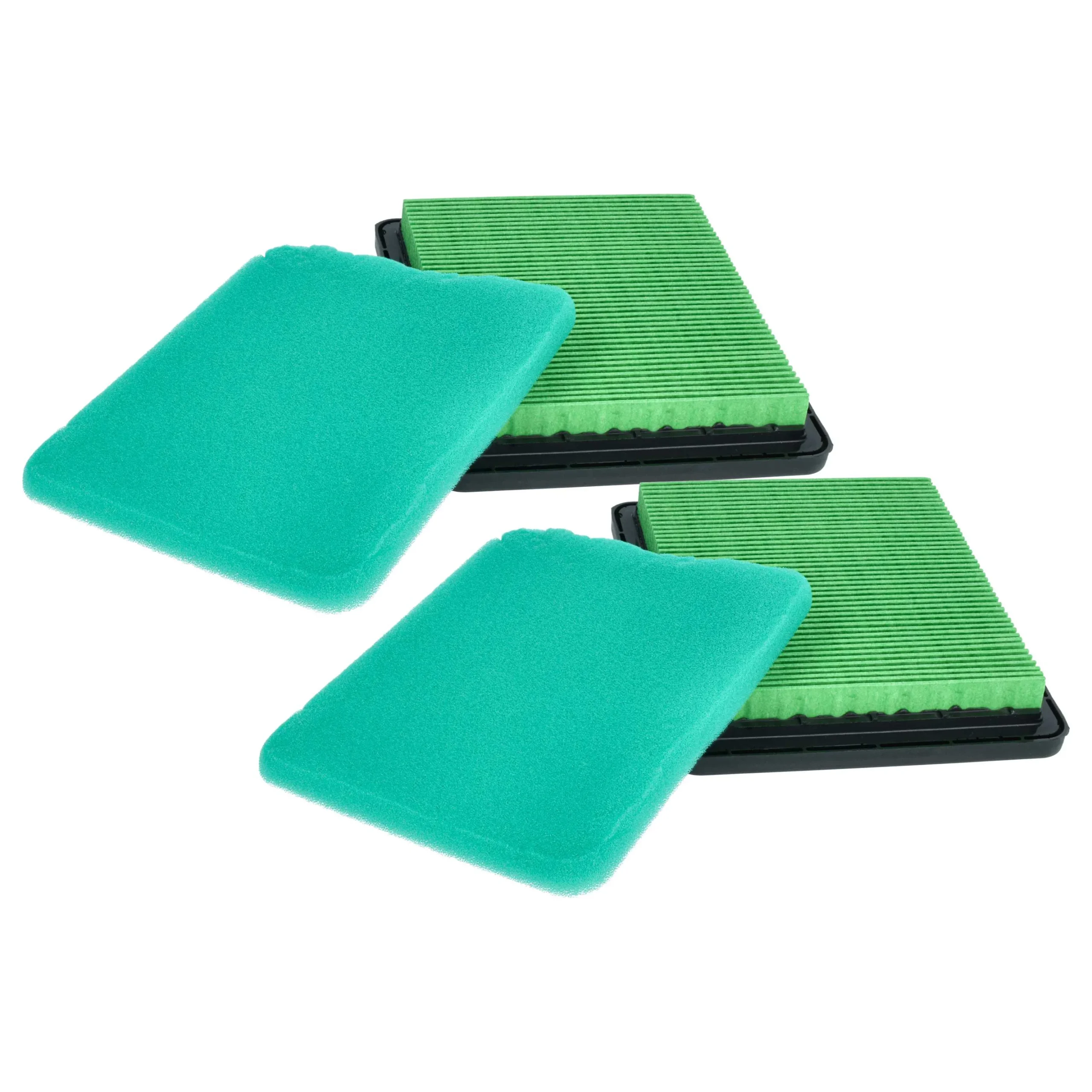 Set de filtres remplacement pour Honda 06510ZL8040 pour scarificateur - 2x préfiltre, 2x filtre à air