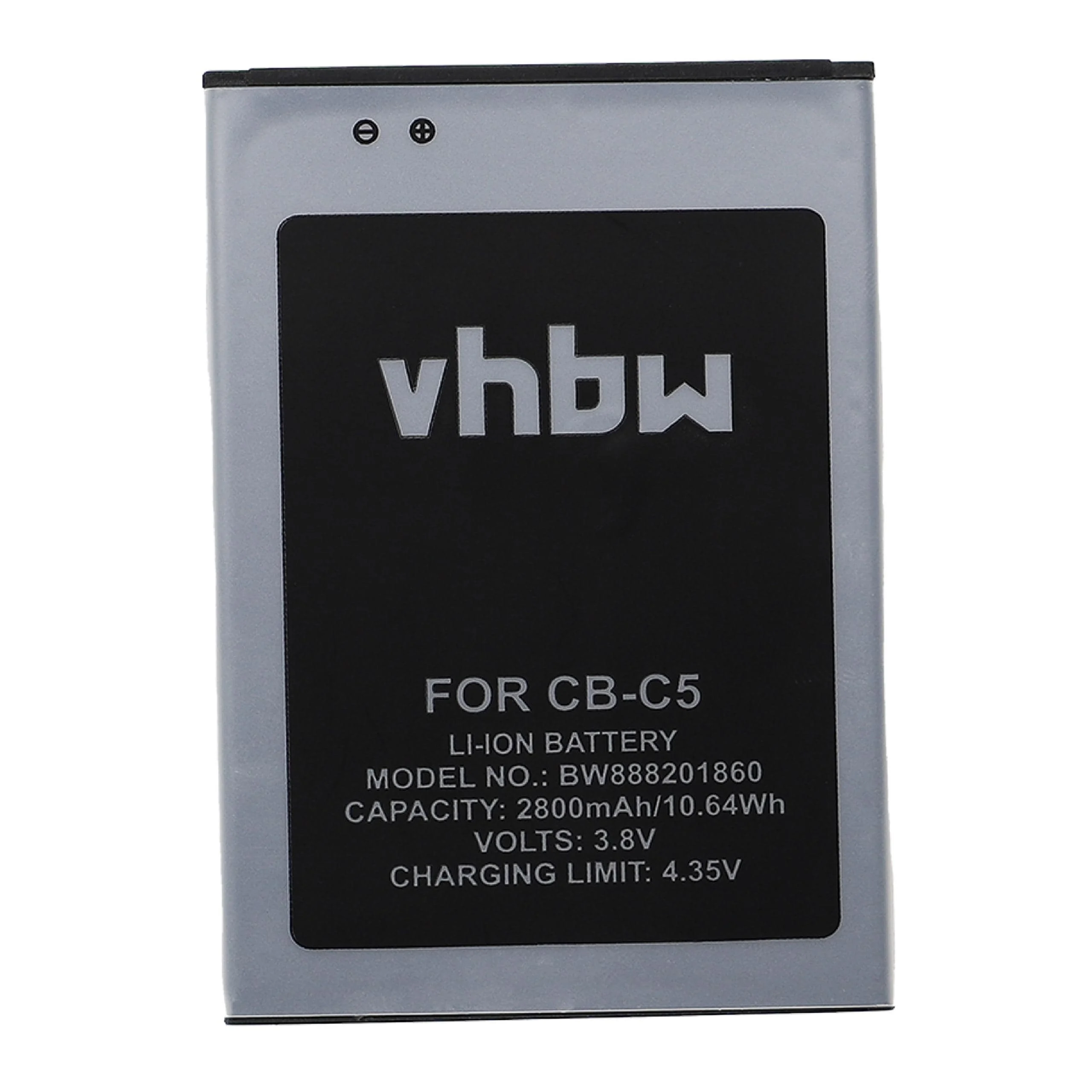 Batterie remplace Cubot C5 téléphone portable Cubot - 2800mAh 3,8V Li-ion