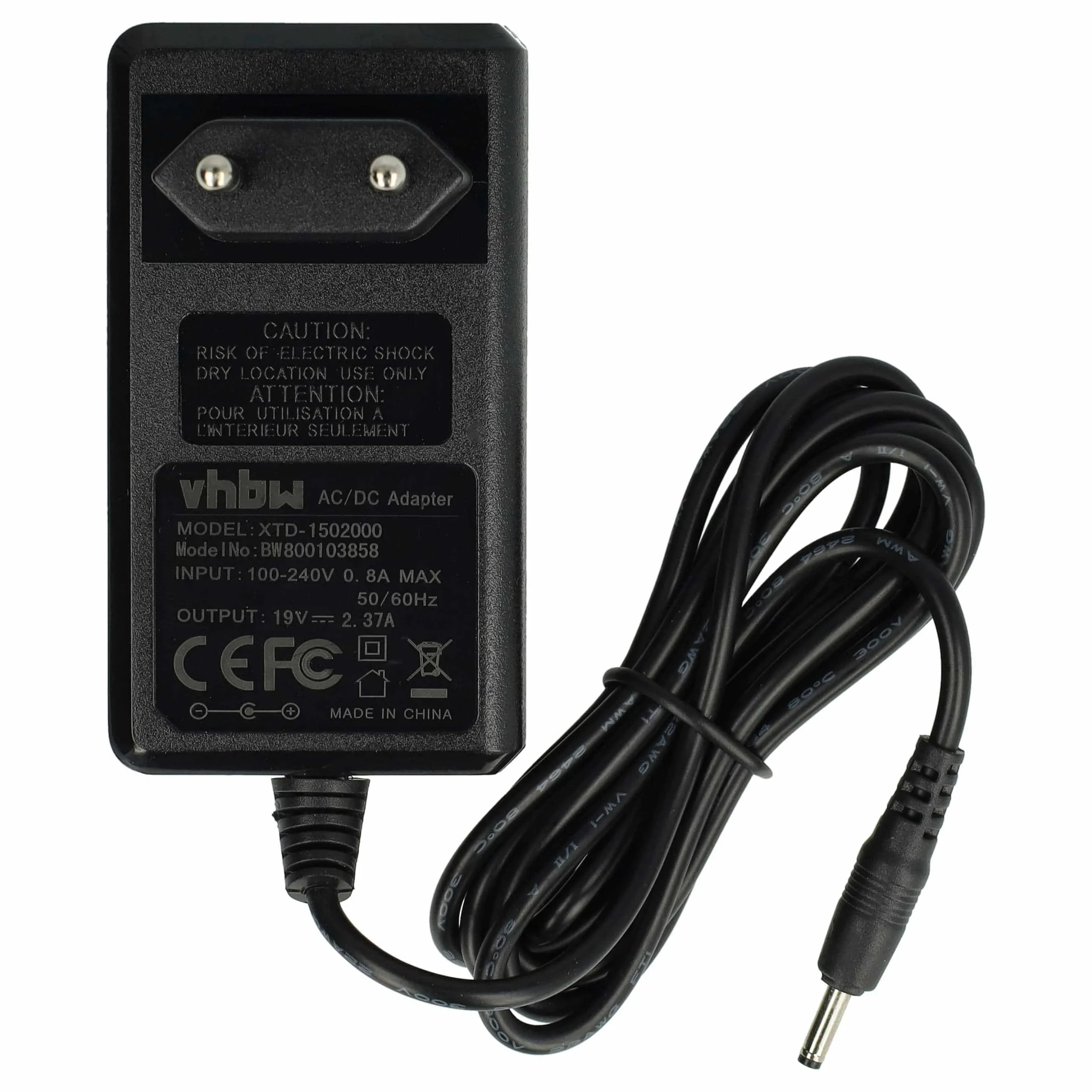 Alimentation remplace Asus 90-XB34N0PW00000Y pour ordinateur portable Asus - 123 cm, 45 W