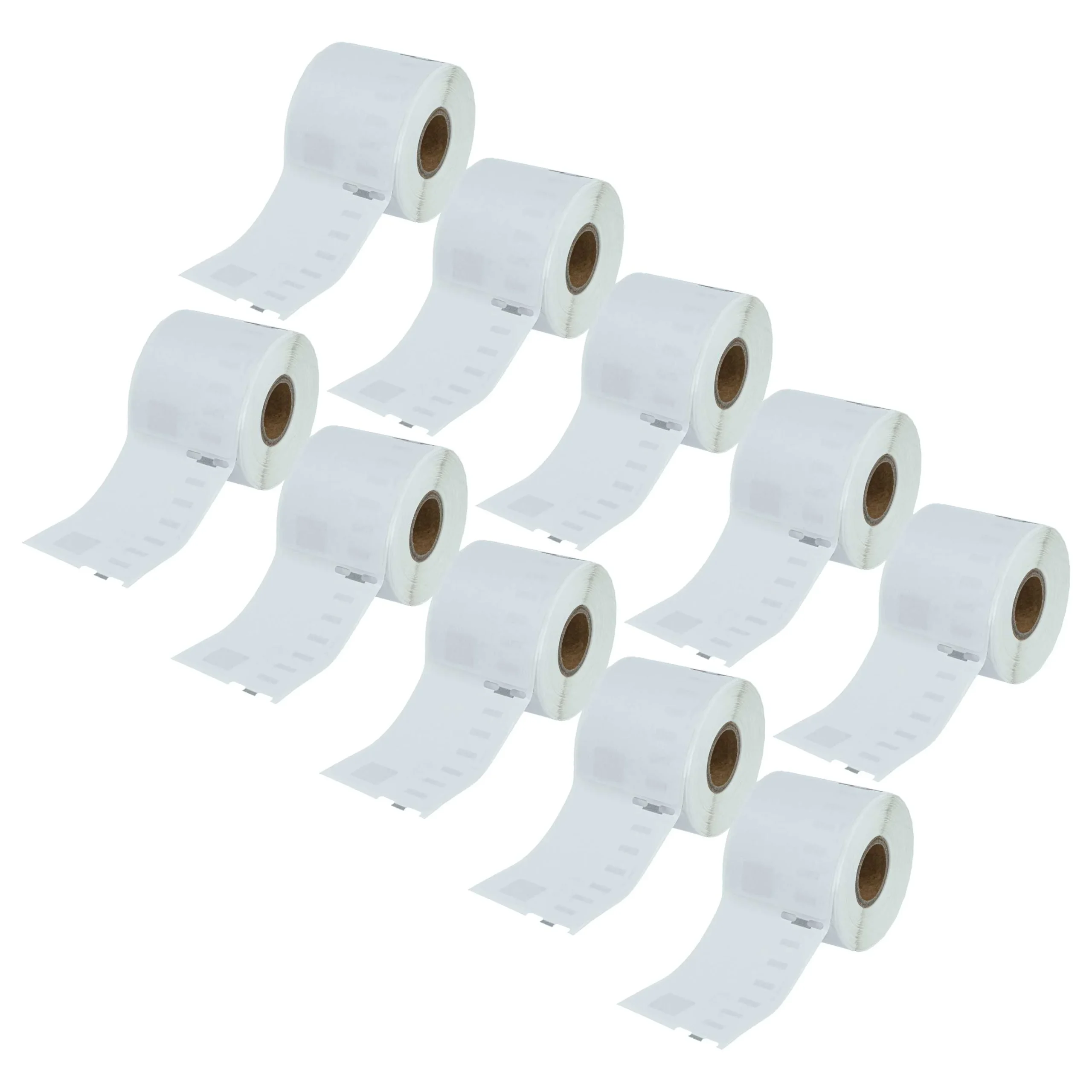 10x Étiquette remplacent Dymo 99015 pour imprimante étiqueteuse - 54mm x 70mm