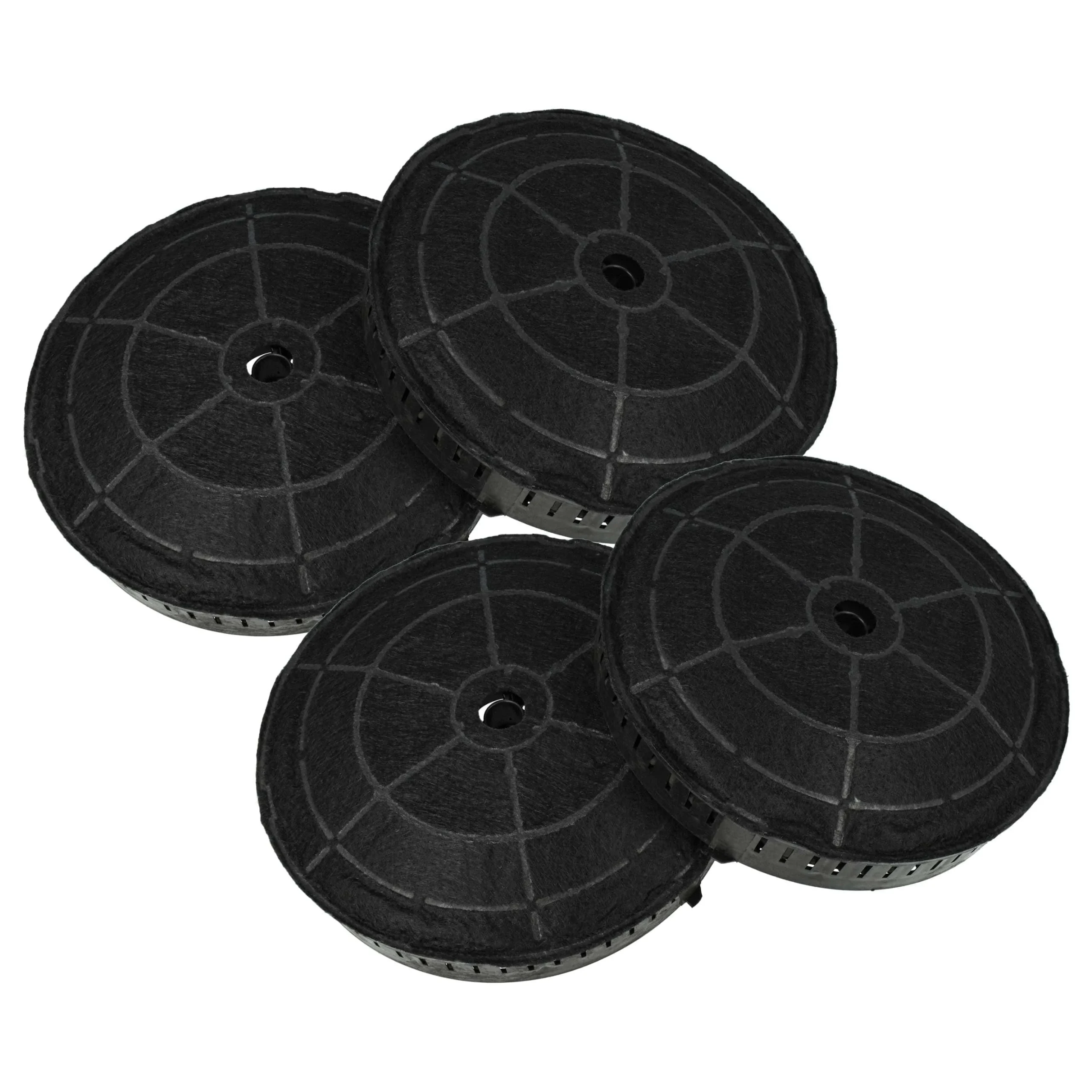 4x Filtres à charbon actif remplace AEG 405517113/8, 4055171138, 405521750, 405517113 pour hotte Zanussi - Accessoires appareils ménagers
