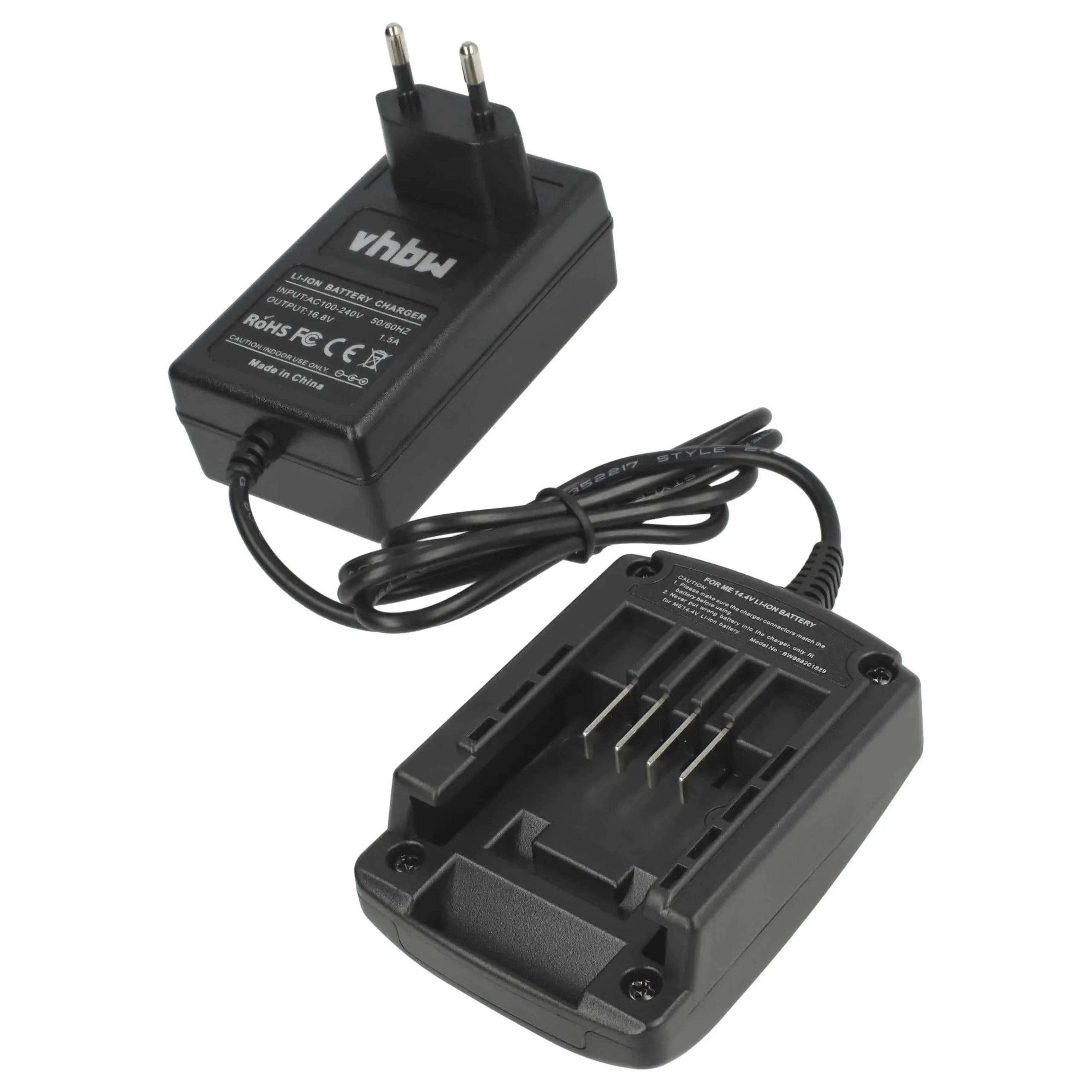 Chargeur pour batterie d'outil électrique Worx WX373 - Li-ion, 1,5A