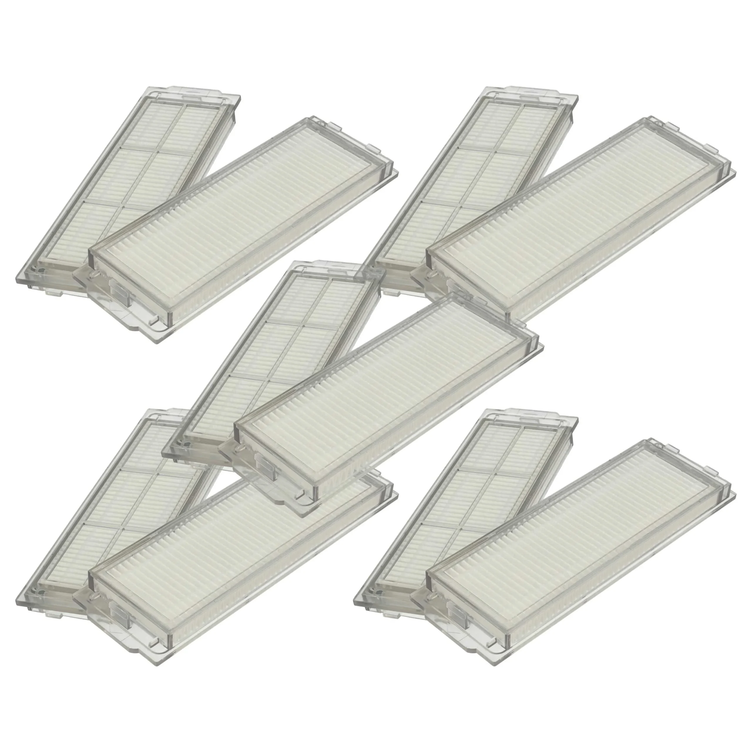 10x Filtres pour aspirateur robot Proscenic M6 Pro - Lot de filtres à poussières