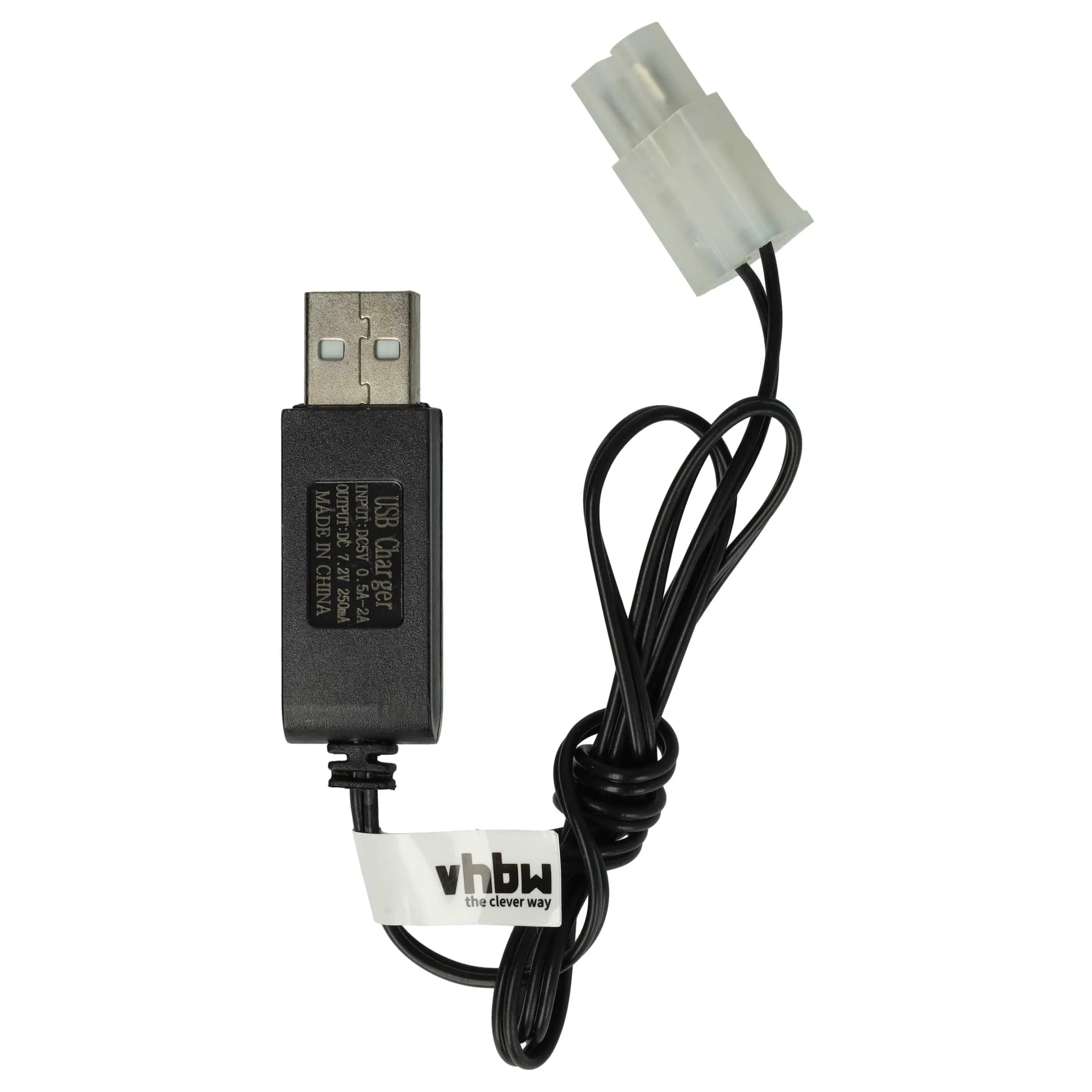 ChargeurUSB pour batterie Tamiya, modélisme RC - 60 cm 7,2 V