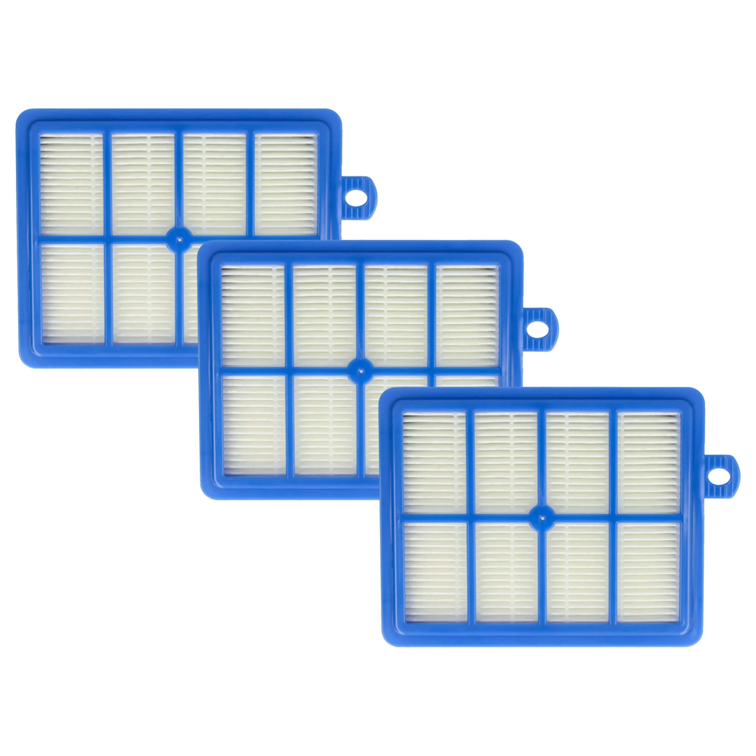 3x Filtre remplace AEF13W, H13, AEF 13 W pour aspirateur - filtre d'échappement F7