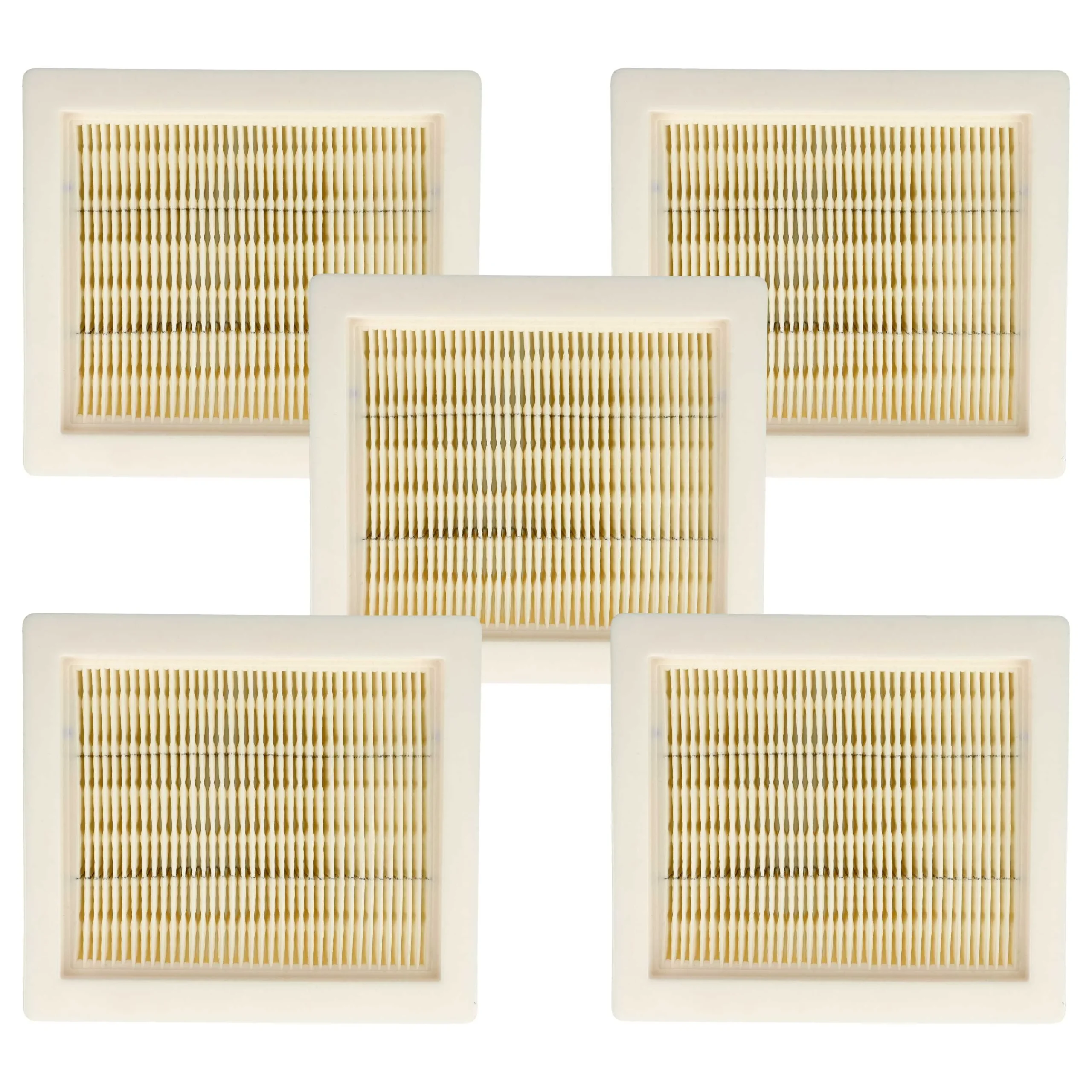 5x Filtre remplace Hilti VC 5, VC 75-1, 2192229 pour aspirateur Würth - H11