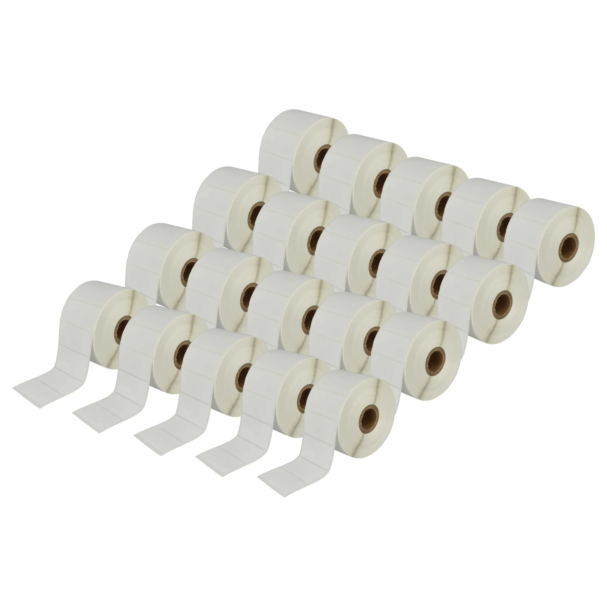 20x Étiquette remplacent Brother RD-S05E1 pour imprimante étiqueteuse - 51mm x 26mm
