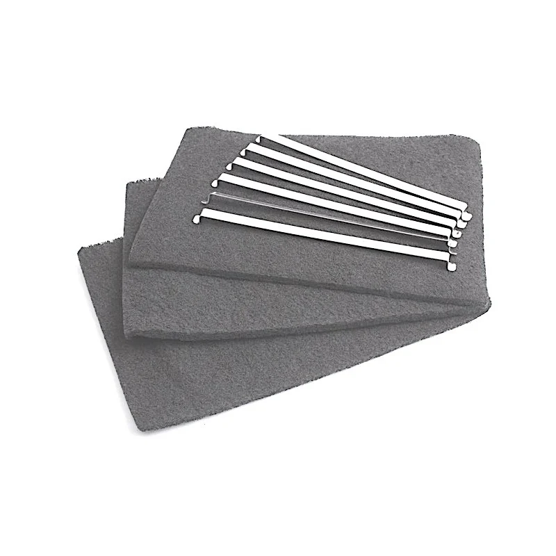 Filtre à charbon (3 pièces) 205x290 mm pour hotte - 71X0309
