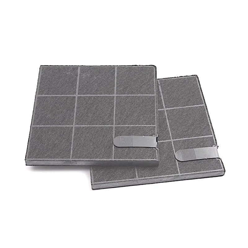 Filtre à charbon (le jeu de 2) AK901AE1 145x147 mm De Dietrich pour hotte - 70X1724