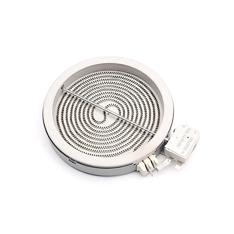 Foyer radiant 1200W Ø165mm pour plaque de cuisson Brandt De Dietrich Sauter - 72X3984