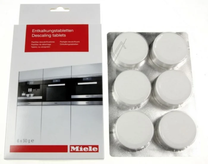 6 pastilles détartrante cafetière et four vapeur MIELE - CAFETIERE - CARAFE