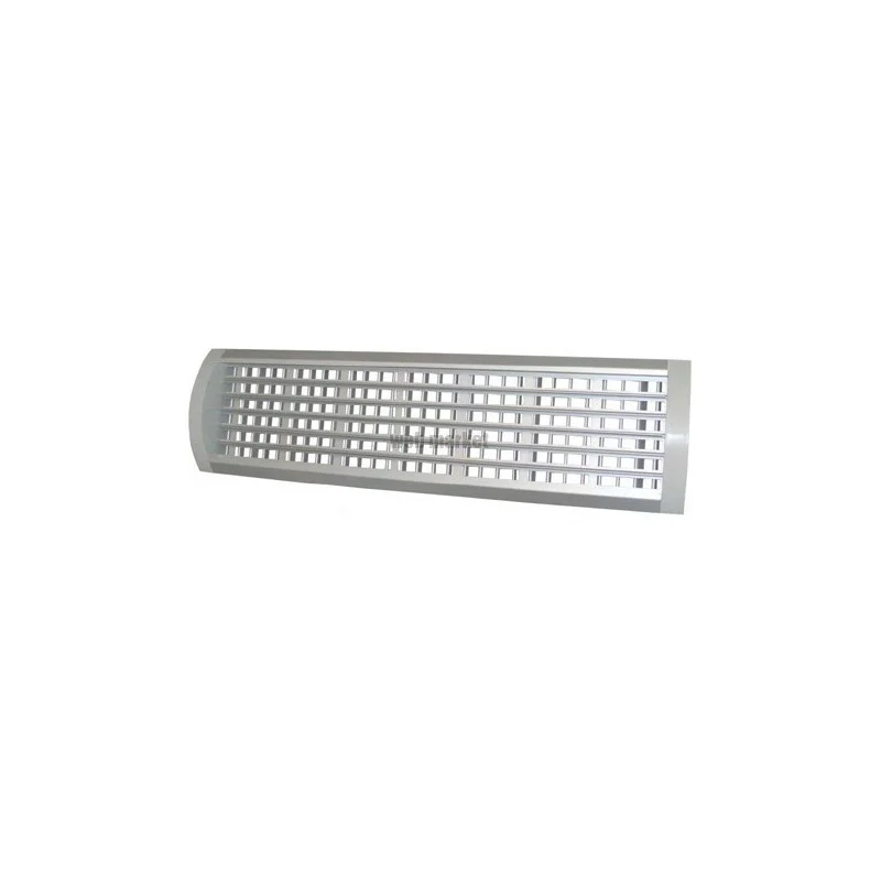 GRILLE ALUMINIUM POUR CONDUITS CIRCULAIRES À DOUBLE DÉFLECTION - ENERGY DIFFUSION