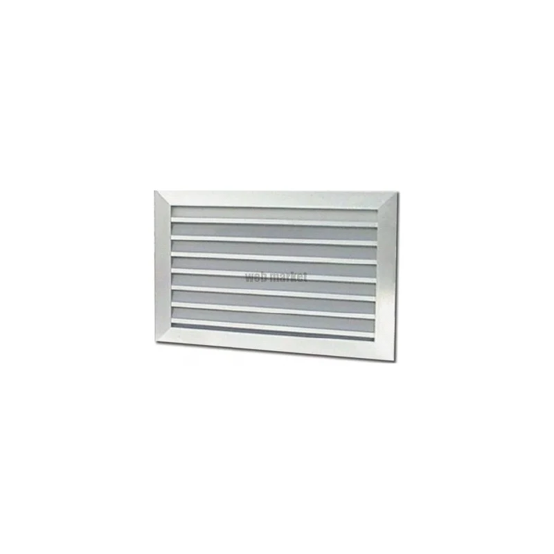 GRILLE DE REPRISE À AILETTES FIXES INCLINÉES - ENERGY DIFFUSION