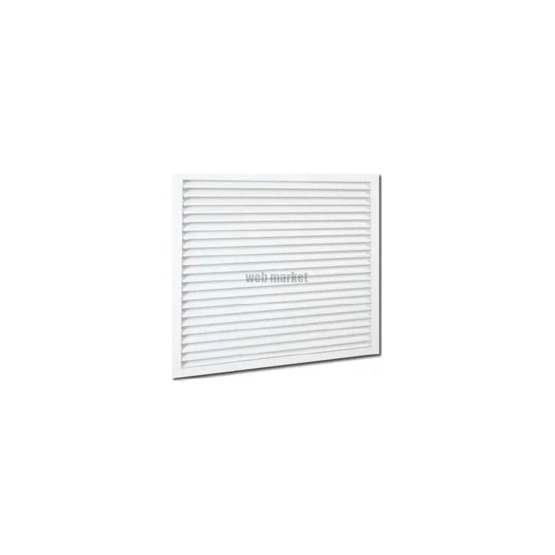 GRILLE DE REPRISE À AILETTES FIXES - REMPLACE DALLE DE FAUX PLAFOND