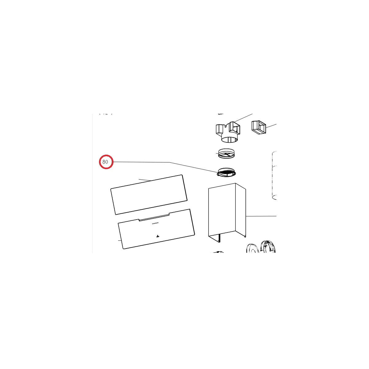 Grille filtre de hotte 133.0625.836 - Franke