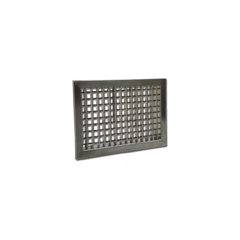GRILLE INDUSTRIELLE DE SOUFFLAGE À DOUBLE DÉFLECTION EN ACIER - ENERGY DIFFUSION