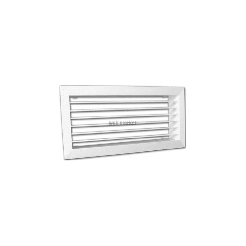 GRILLES À AILETTES ORIENTABLES HORIZONTALES EN ACIER - ENERGY DIFFUSION