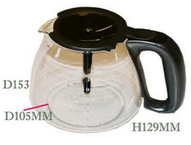 Verseuse noire en verre cafetiere PHILIPS HD756421 - CAFETIERE - CARAFE
