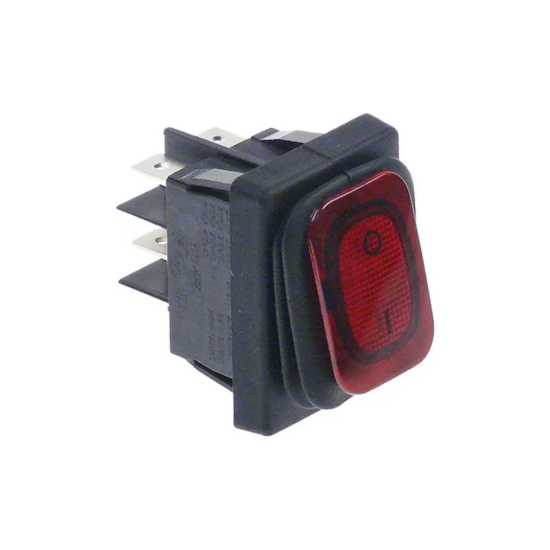 INTERRUPTEUR BIPOLAIRE ROUGE 20A 250V-8001319364