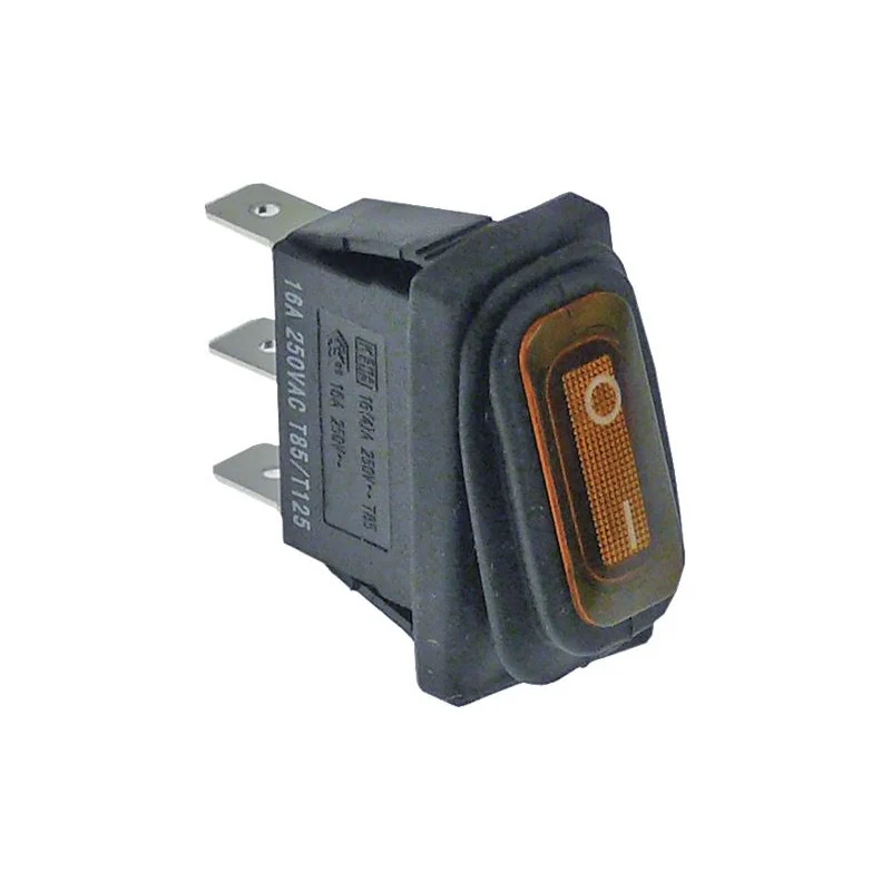 INTERRUPTEUR UNIPOLAIRE LUMINEUX ORANGE-8003319836