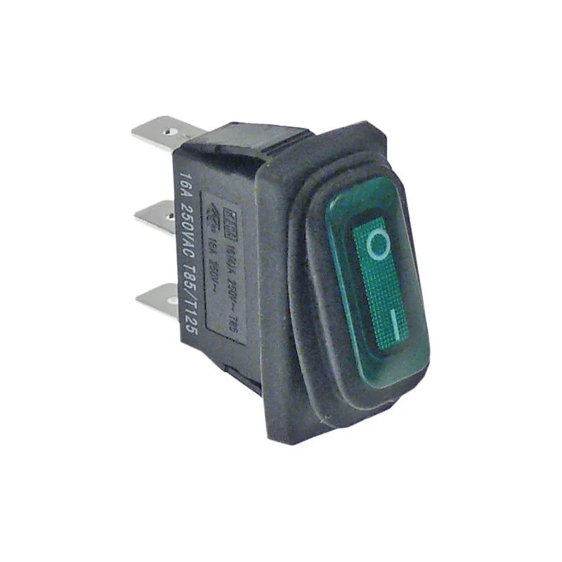 INTERRUPTEUR UNIPOLAIRE LUMINEUX VERT-8003319835