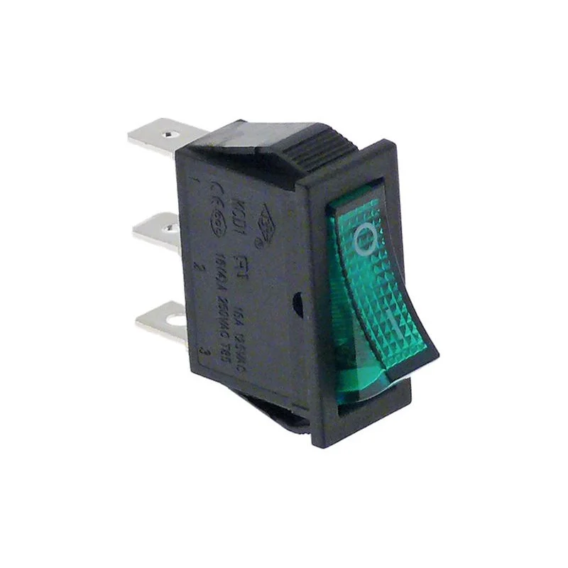 INTERRUPTEUR UNIPOLAIRE VERT 16A 250V-8001319203