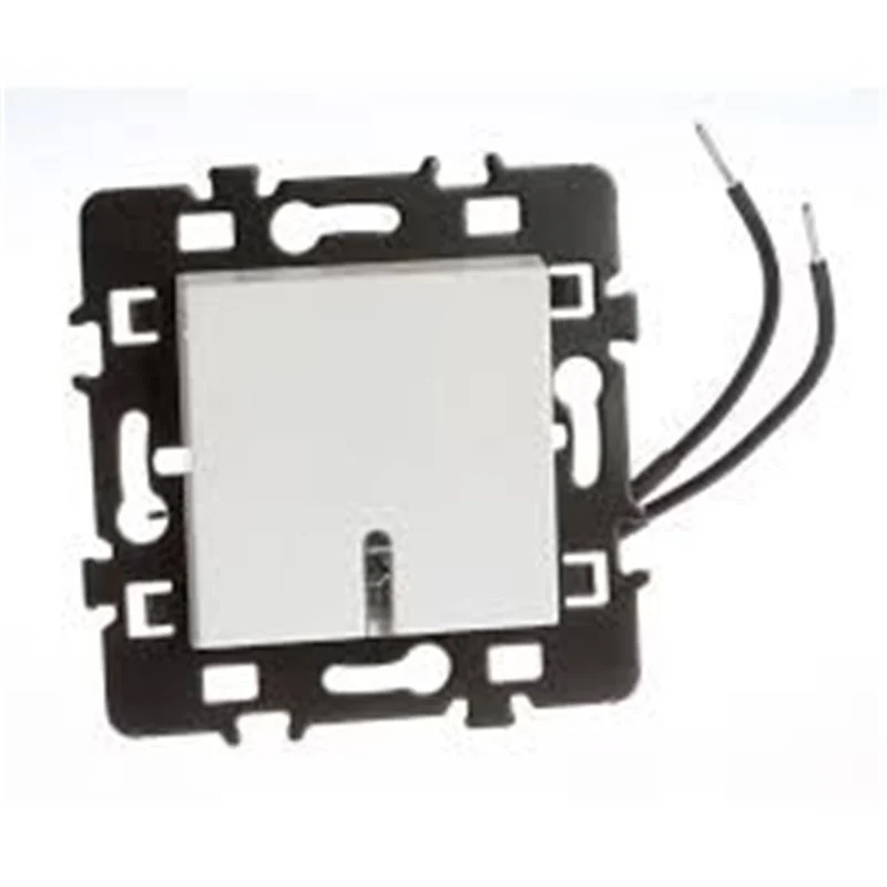 Interrupteur va et vient blanc lumineux gamme Esprit EUR'OHM 61803 - Promos