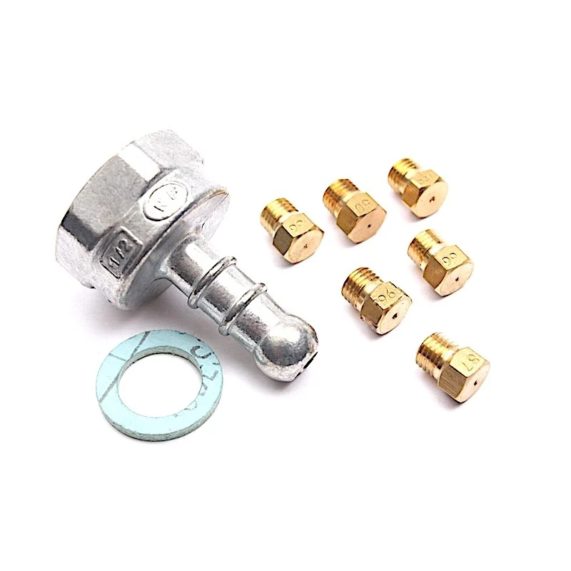 Jeu d'injecteurs gaz butane pour plaque Arthur-Martin-Electrolux - 50293245002