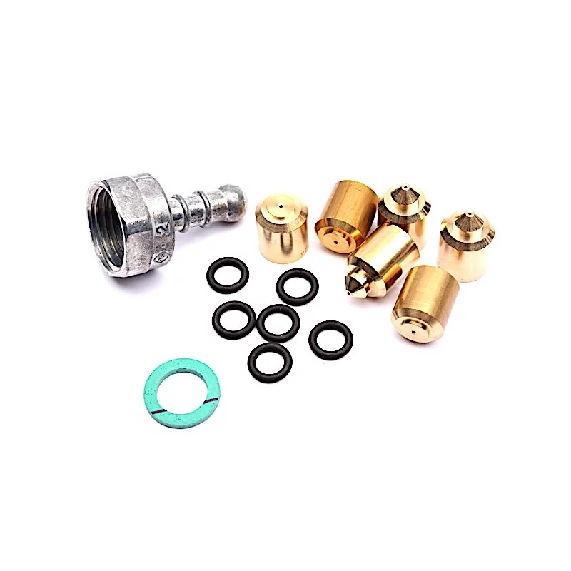 Jeu d'injecteurs Gaz Butane/Propane FAGOR BRANDT pour plaque - 71X8008