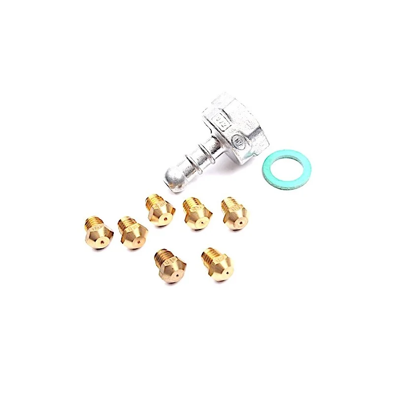 Jeu d'injecteurs Gaz Butane/Propane Sauter, Vedette, Thomson, Brandt pour plaque - 71X2051