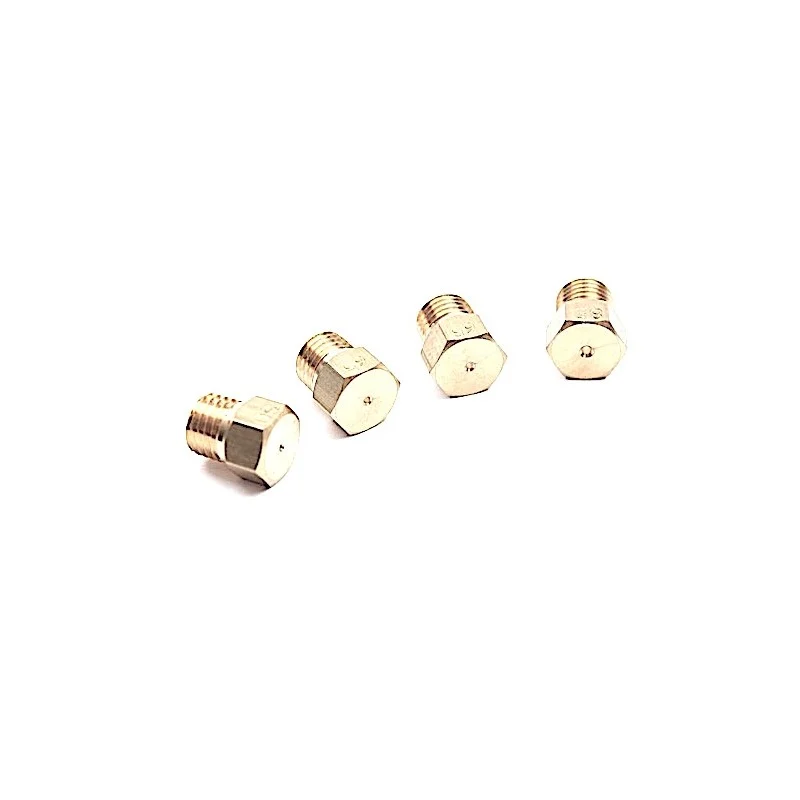 Jeu d'injecteurs gaz butane pour plaque Whirlpool - 481231038365