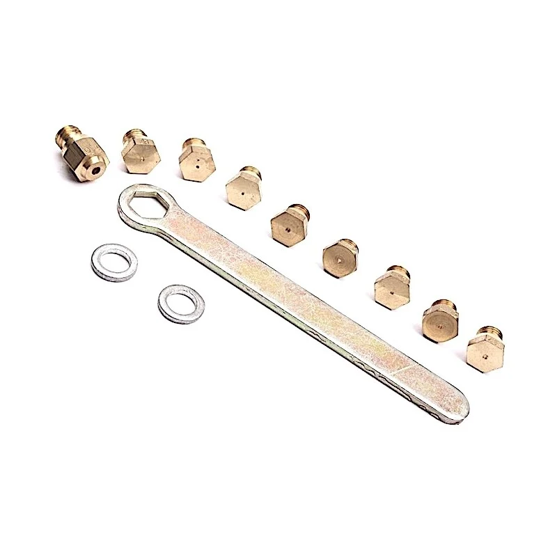 Jeu d'injecteurs Gaz Butane pour Cuisinière Whirlpool - 481931038077