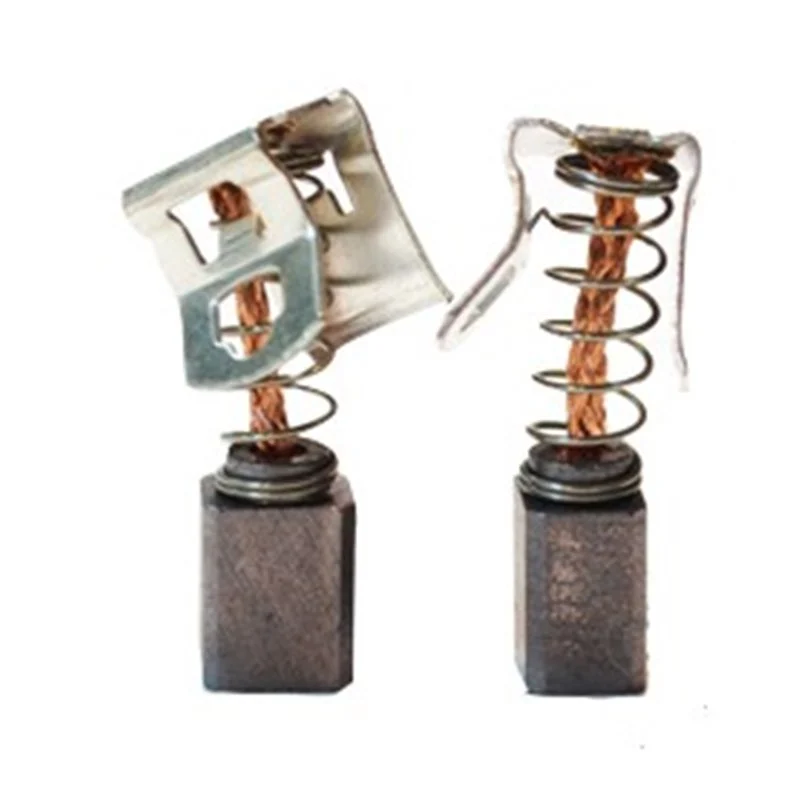 Jeu de 2 charbons Bosch. Dimensions: 6 x 7,5 x 9mm - 2607034904