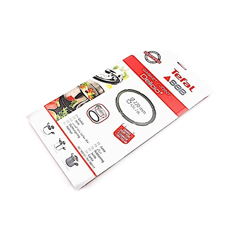 Joint Ø 220 mm pour cocotte-minute 4,5/6/7,5L Seb Delicio - 980157