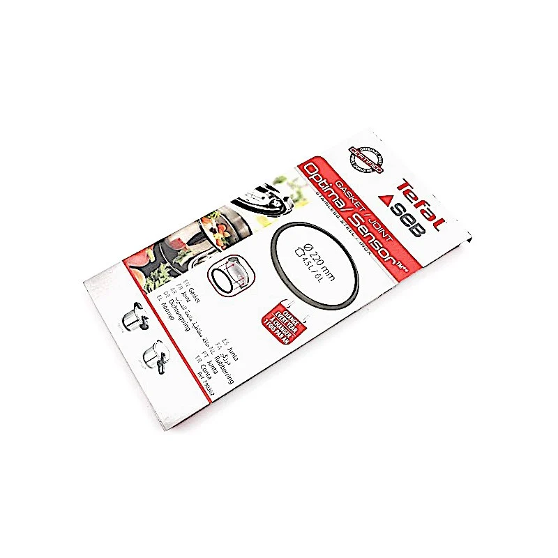 Joint Ø 220 mm pour cocotte-minute 4,5/6L Seb Optima Sensor - 790362