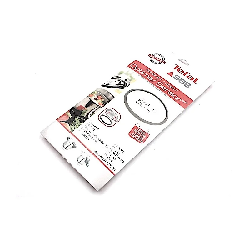 Joint Ø 253 mm pour cocotte-minute 8/10L Seb OPTIMA/SENSOR - 790364