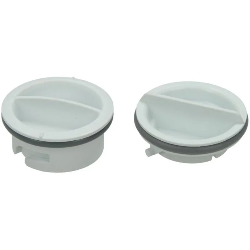 Kit de 2 bouchons pour bac à produits de lave-vaisselle- Indésit C00051755