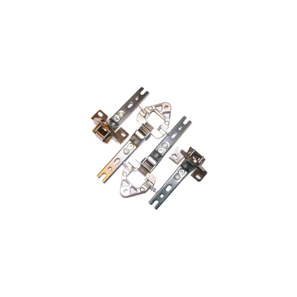Kit de 4 charnières de porte pour réfrigérateur Bosch Siemens 00268700 - Viva