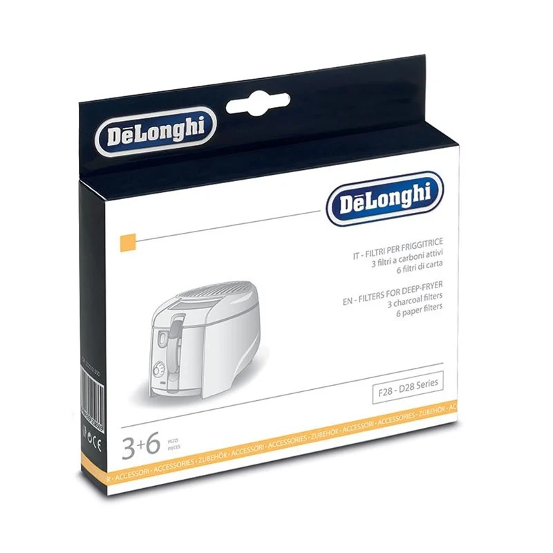 Kit de filtres pour friteuse Delonghi 5512510041 - Promos