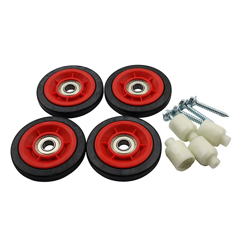 Kit roulettes support tambour pour sèche-linge AEG Electrolux Faure Zanussi - 4055402012