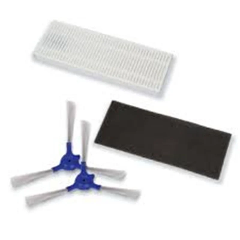 Lot de 2 brossettes latérales et 2 filtres Rowenta ZR720001 - Promos