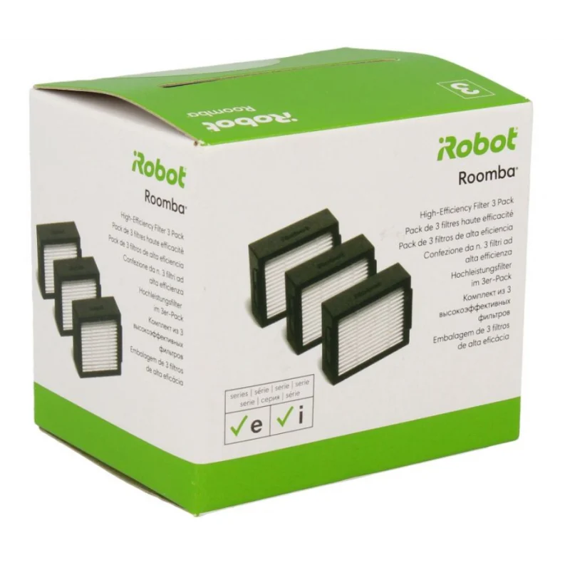Lot de 3 filtres pour aspirateur Roomba E5 et I7 - 4624876