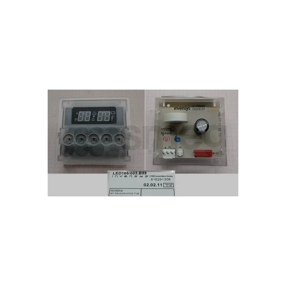 Minuterie de cuisinière 816291306 - Smeg